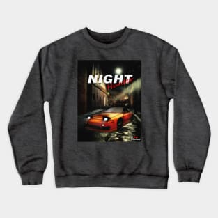 JDM 240SX [Red] Night Hunter Crewneck Sweatshirt